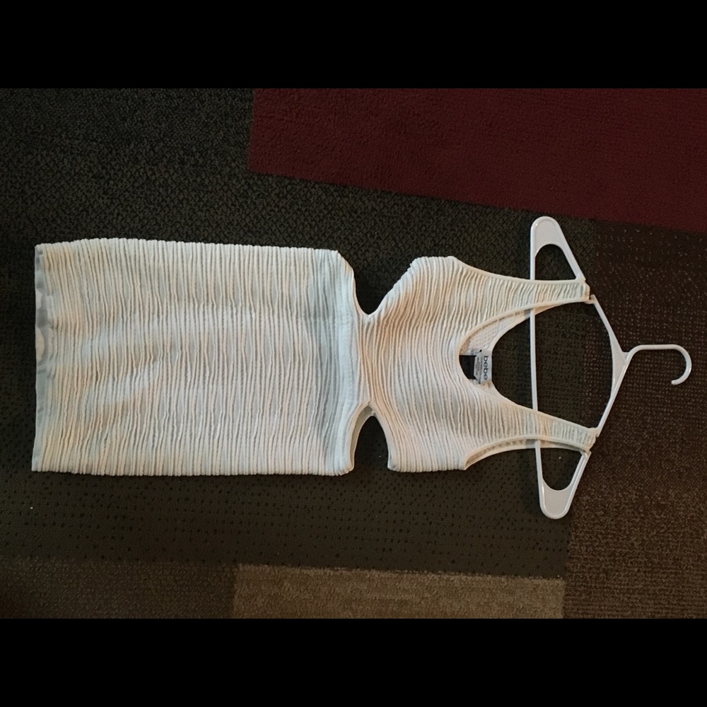 Sexy white party dress.